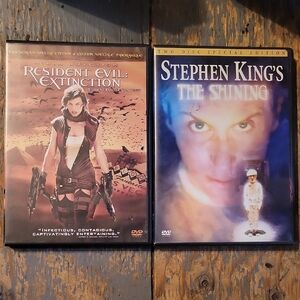 Resident Evil and The Shining DVD Set